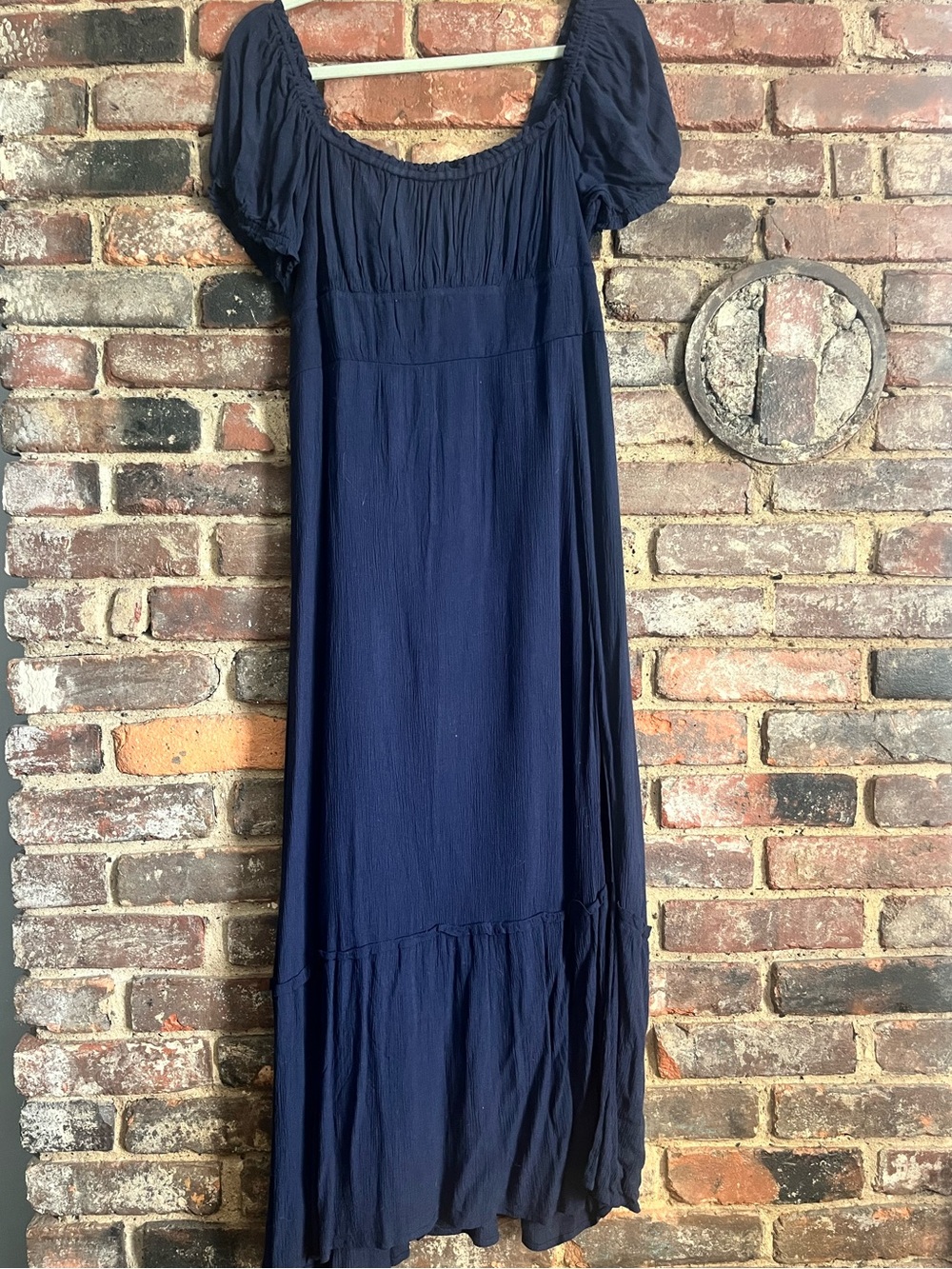 Hollister Midi Dress Navy Blue Women’s Size XL